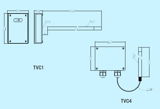 TVC系列热膜式风速变送器