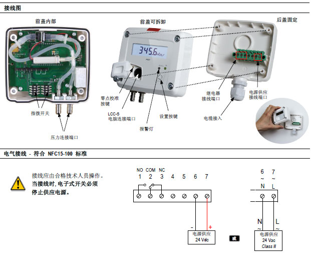 PST電子式微差壓開關